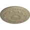 Ekena Millwork Colton Ceiling Medallion (Fits Canopies up to 4 3/4"), Hand-Painted Gobi Desert, 15 3/4"OD x 1 1/2"P CM15CNGDF - alternate 2